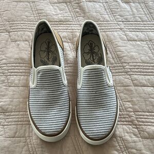 Tommy Bahamas Striped Slip-On Canvas Shoes